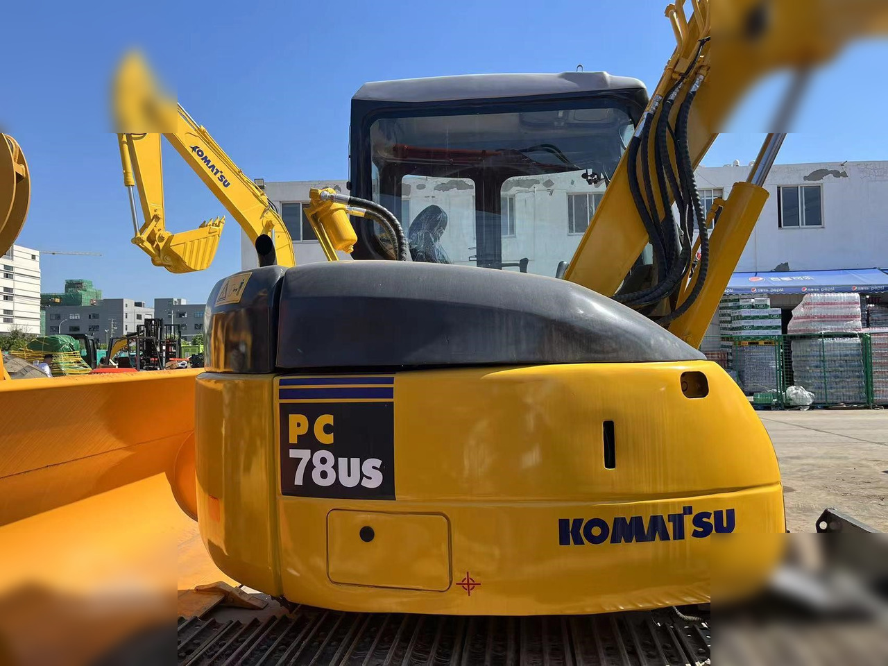 KOMATSU PC78US - Excavator pe şenile: Foto 3 KOMATSU PC78US - Excavator pe şenile: Foto 3