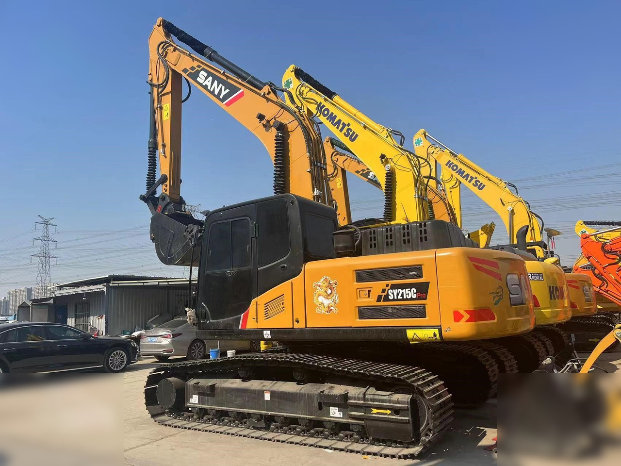 SANY SY215C - Excavator pe şenile: Foto 1 SANY SY215C - Excavator pe şenile: Foto 1