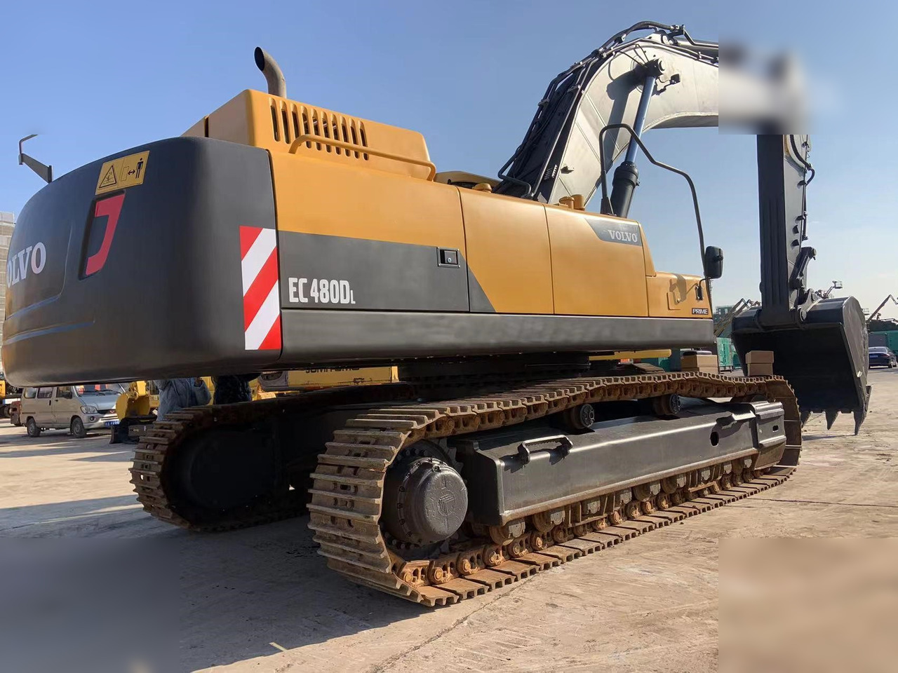 VOLVO EC480DL - Excavator pe şenile: Foto 4 VOLVO EC480DL - Excavator pe şenile: Foto 4