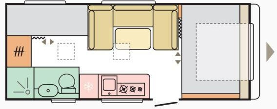 Adria Adora 573 PT* Fb-Temp.*Alde-Warmwasser-Hz. - Rulotă: Foto 3 Adria Adora 573 PT* Fb-Temp.*Alde-Warmwasser-Hz. - Rulotă: Foto 3