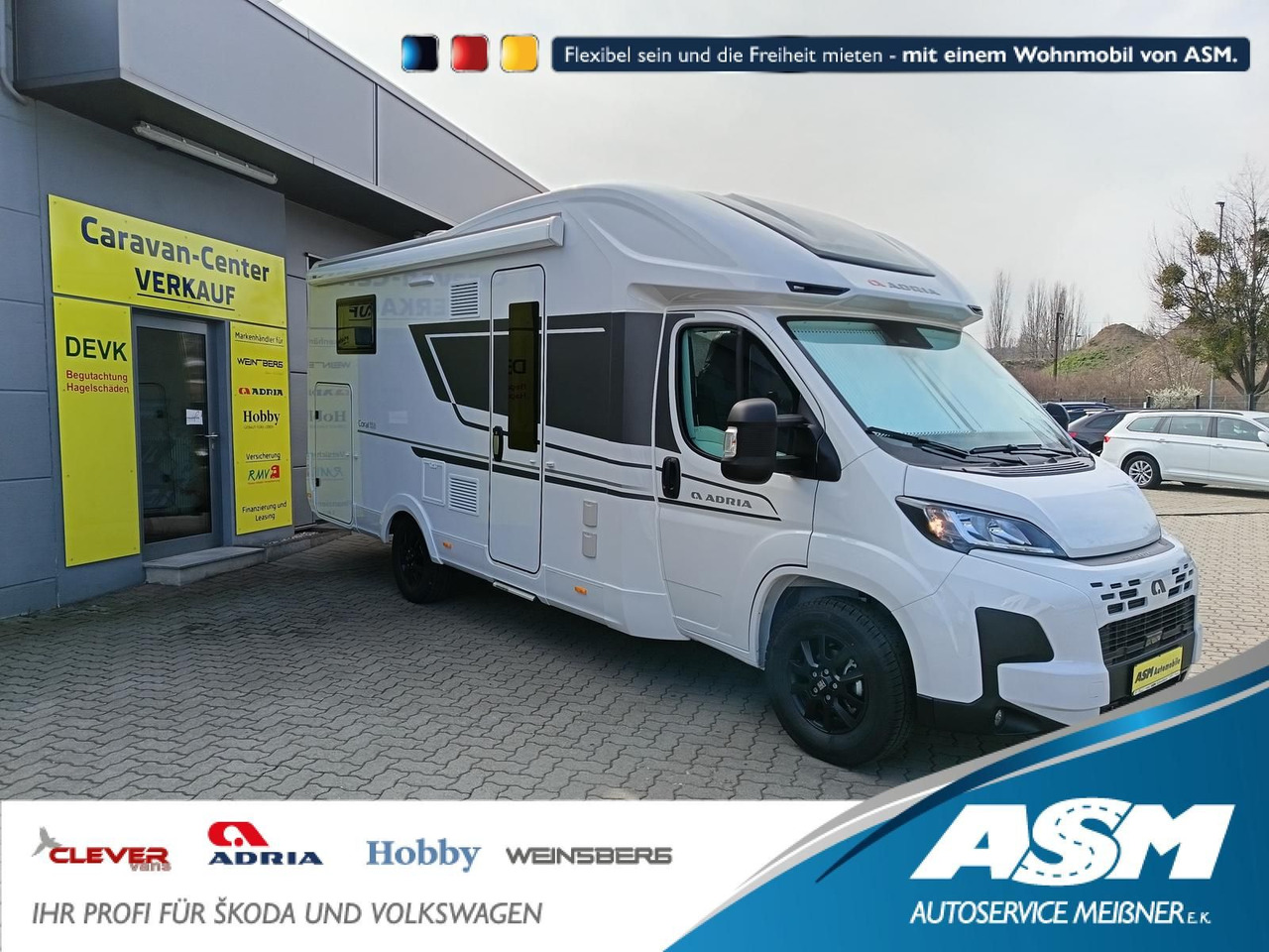 Adria Coral ALL-IN 650 DL*LUFTFEDERUNG HA*SOLAR*SOFORT - Autorulotă semi-integrată: Foto 1 Adria Coral ALL-IN 650 DL*LUFTFEDERUNG HA*SOLAR*SOFORT - Autorulotă semi-integrată: Foto 1