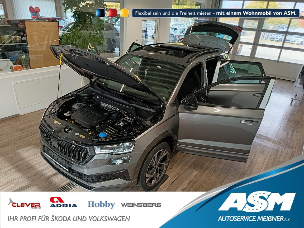 Skoda Karoq Sportline 2,0 TDI 4x4*AHK*PSD*STD.HZG*DCC* - SUV: Foto 1 Skoda Karoq Sportline 2,0 TDI 4x4*AHK*PSD*STD.HZG*DCC* - SUV: Foto 1