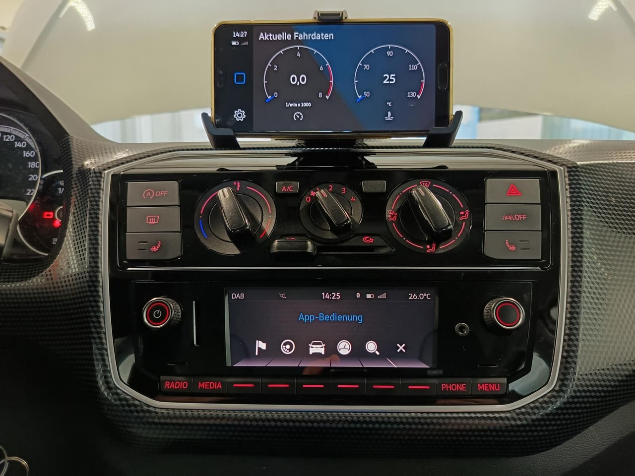 Automobil Volkswagen up! move up! 1.0*R-KAM*PDC*SHZ*MAPS+MORE*DAB*NSW: Foto 15
