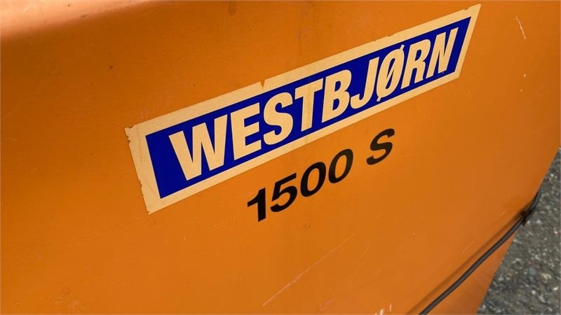 Westbjörn 1500S Hydraulisk - Sararita pentru Maşina comunala: Foto 4 Westbjörn 1500S Hydraulisk - Sararita pentru Maşina comunala: Foto 4