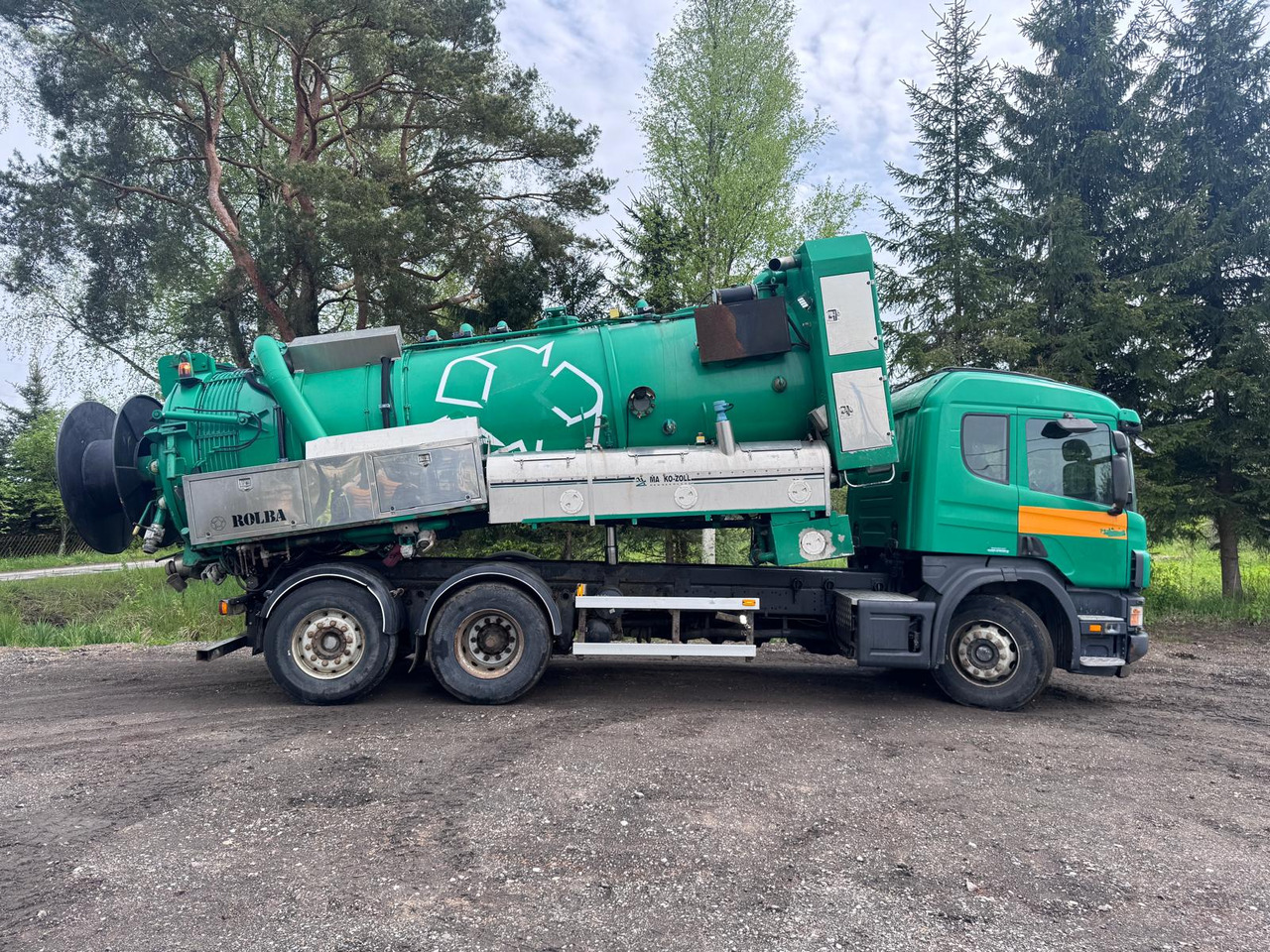 SCANIA P114 - Maşină pentru vidanjări: Foto 5 SCANIA P114 - Maşină pentru vidanjări: Foto 5