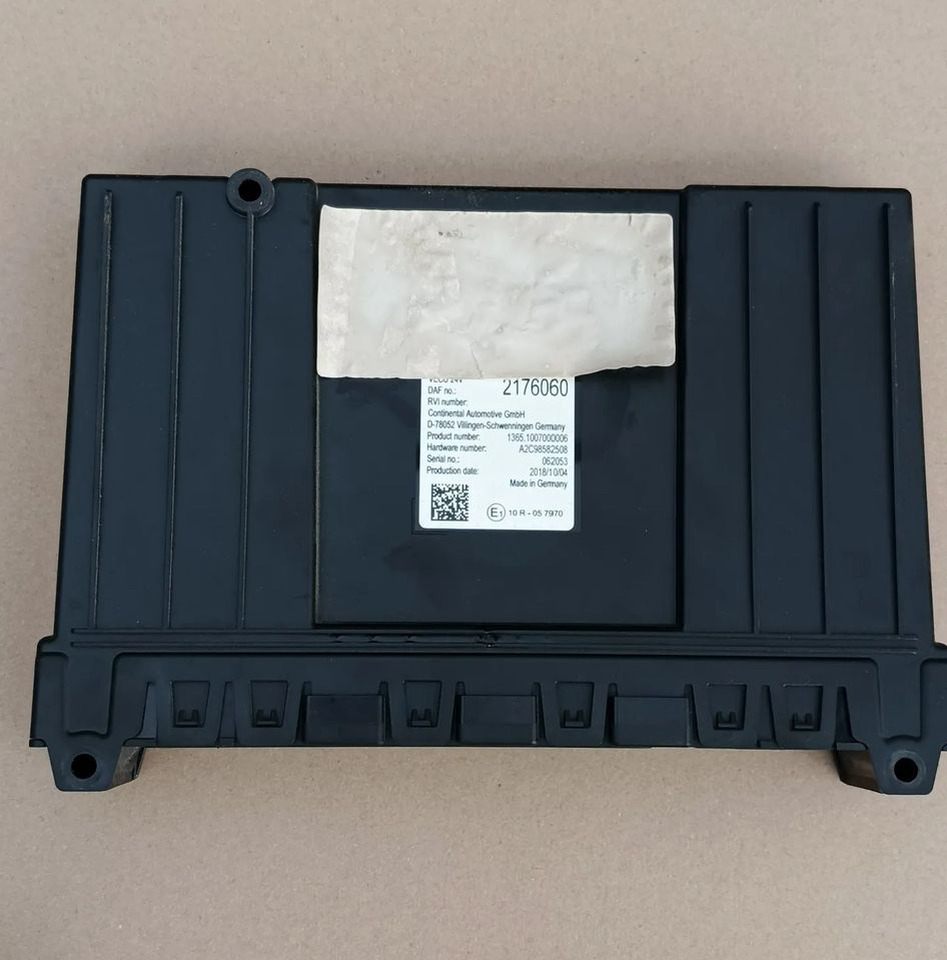 DAF XF 106 EURO 6 MX13 KOMPUTER MODUŁ STEROWNIK VECU 2176060 - Calculator de bord pentru Camion: Foto 1 DAF XF 106 EURO 6 MX13 KOMPUTER MODUŁ STEROWNIK VECU 2176060 - Calculator de bord pentru Camion: Foto 1