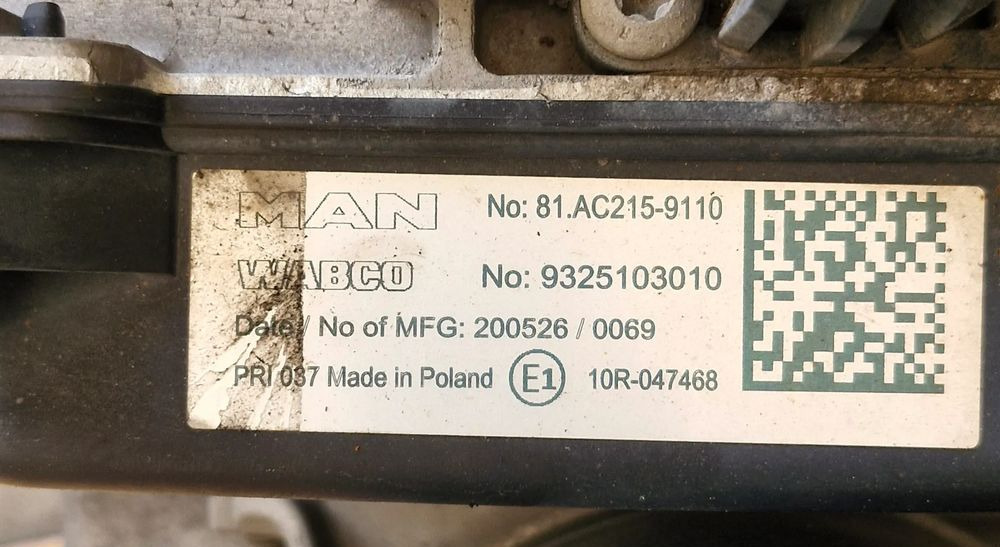 MAN TG3 TGX APS OSUSZACZ POWIETRZA 81.AC216-9110 - Compresor, instalatie aer comprimat pentru Camion: Foto 2 MAN TG3 TGX APS OSUSZACZ POWIETRZA 81.AC216-9110 - Compresor, instalatie aer comprimat pentru Camion: Foto 2