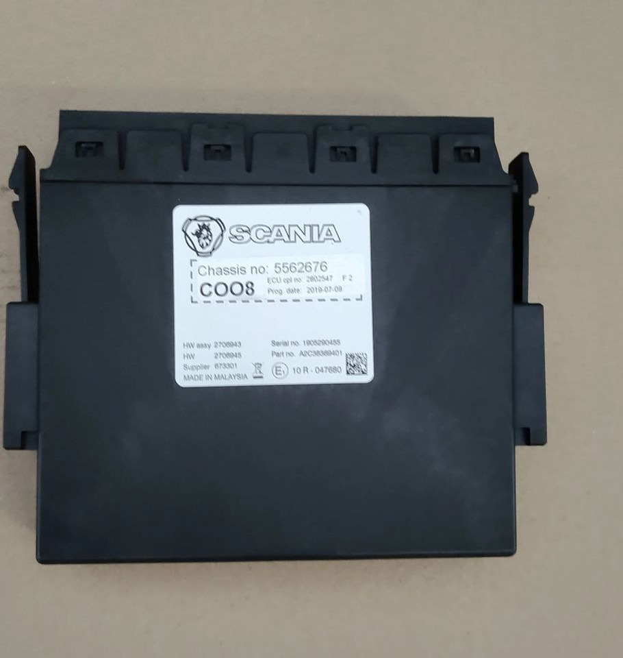 SCANIA R S KOORDYNATOR COO8 2706943 2706945 - Calculator de bord pentru Camion: Foto 1 SCANIA R S KOORDYNATOR COO8 2706943 2706945 - Calculator de bord pentru Camion: Foto 1