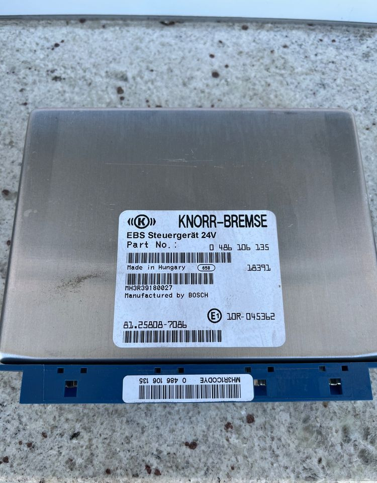 Sterownik EBS MAN TGX TGS euro 6 komputer lift - Calculator de bord pentru Camion: Foto 1 Sterownik EBS MAN TGX TGS euro 6 komputer lift - Calculator de bord pentru Camion: Foto 1