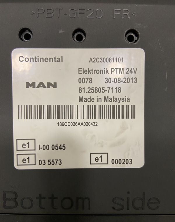 Sterownik PTM MAN TGX TGS euro 6 komputer - Calculator de bord pentru Camion: Foto 2 Sterownik PTM MAN TGX TGS euro 6 komputer - Calculator de bord pentru Camion: Foto 2