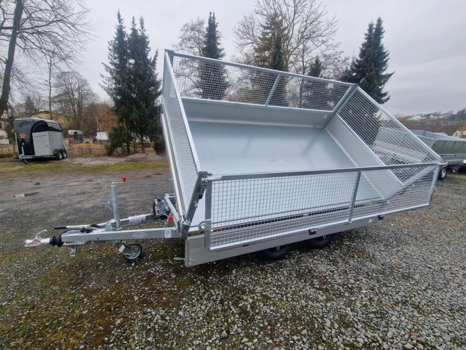 Böckmann DK-AL 3218/35 P 3,5t Gitter Rampen Stützen Alufelgen - Remorcă basculantă: Foto 5 Böckmann DK-AL 3218/35 P 3,5t Gitter Rampen Stützen Alufelgen - Remorcă basculantă: Foto 5