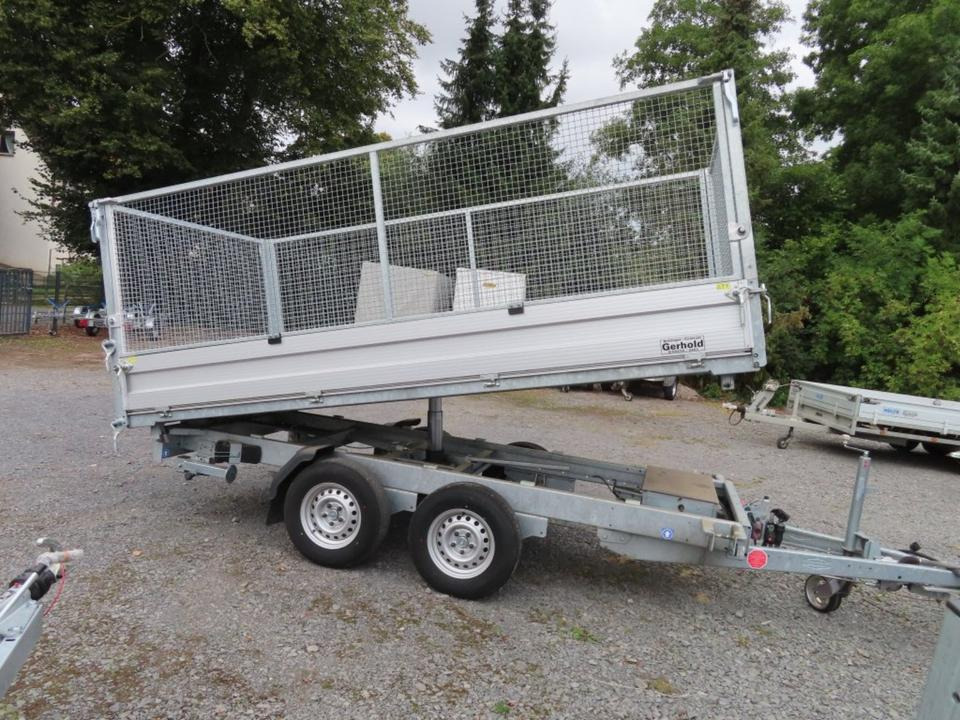 Böckmann DK-AL 3718/35 P PKW Anhänger Dreiseitenkipper 3,5 to. - Remorcă basculantă: Foto 1 Böckmann DK-AL 3718/35 P PKW Anhänger Dreiseitenkipper 3,5 to. - Remorcă basculantă: Foto 1