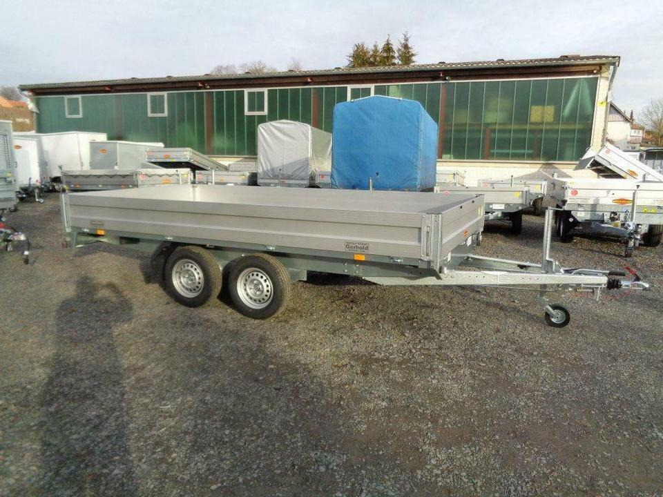 Böckmann HL-AL 4121/27 ECO PKW-Anhänger, 2,7to. Hochlader - Remorcă platformă: Foto 2 Böckmann HL-AL 4121/27 ECO PKW-Anhänger, 2,7to. Hochlader - Remorcă platformă: Foto 2