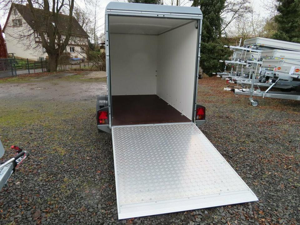 Böckmann KT 3015 PKW Anhänger - Koffer Flügeltür / Auffahrrampe - Remorcă furgon: Foto 1 Böckmann KT 3015 PKW Anhänger - Koffer Flügeltür / Auffahrrampe - Remorcă furgon: Foto 1