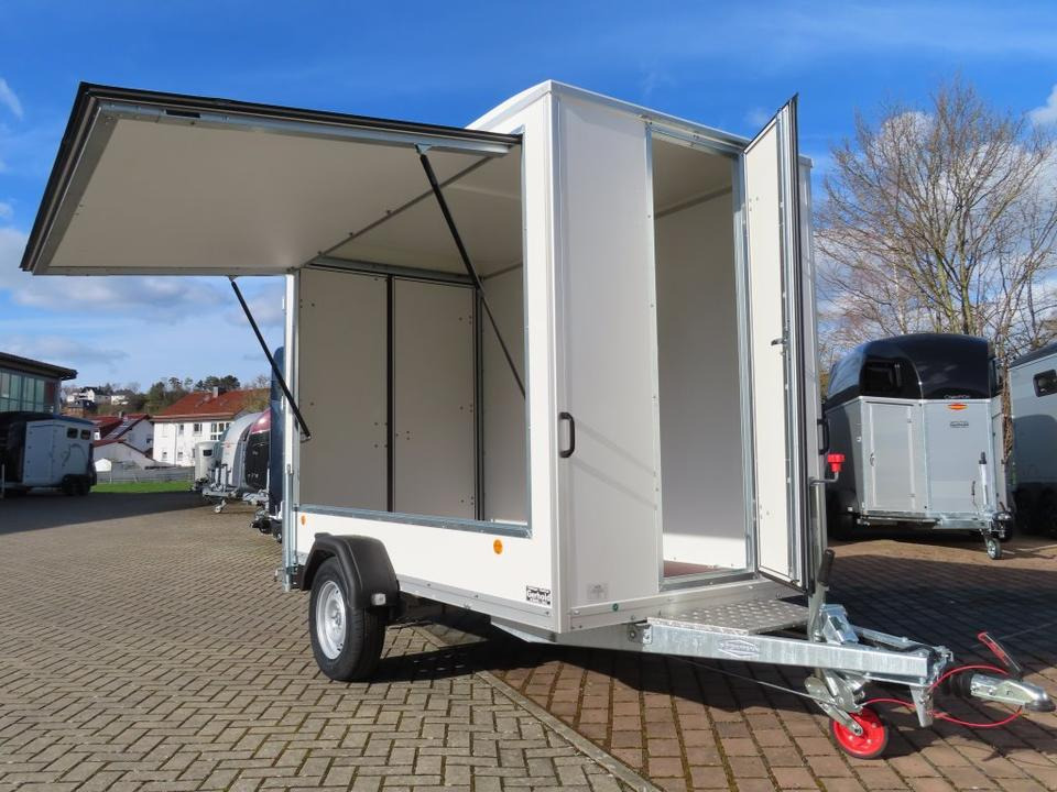 Böckmann Kofferanhänger KT 3015/135 Verkaufsanhänger PKW Anhänger - Rulota comerciala: Foto 1 Böckmann Kofferanhänger KT 3015/135 Verkaufsanhänger PKW Anhänger - Rulota comerciala: Foto 1