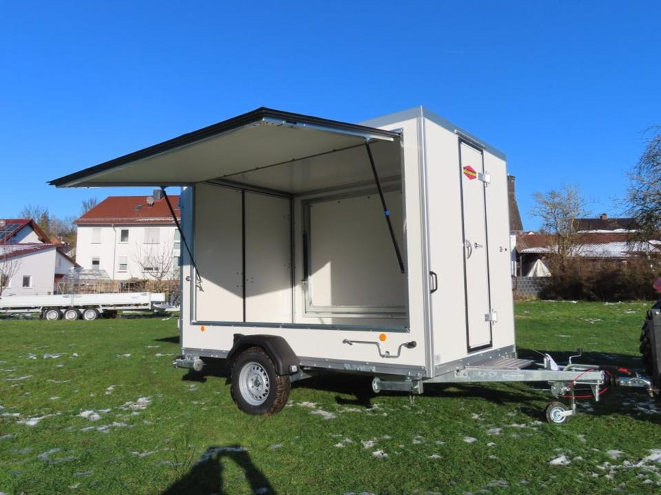 Böckmann Kofferanhänger KT 3018/15 Verkaufsanhänger PKW Anhänger - Rulota comerciala: Foto 3 Böckmann Kofferanhänger KT 3018/15 Verkaufsanhänger PKW Anhänger - Rulota comerciala: Foto 3