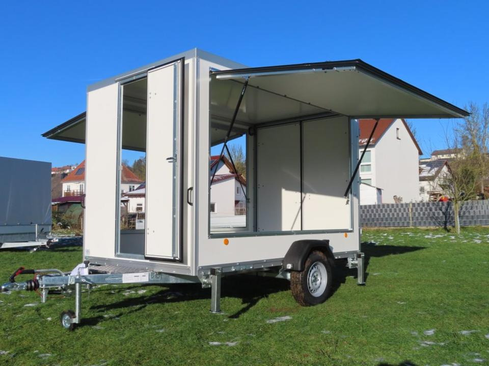 Böckmann Kofferanhänger KT 3018/15 Verkaufsanhänger PKW Anhänger - Rulota comerciala: Foto 1 Böckmann Kofferanhänger KT 3018/15 Verkaufsanhänger PKW Anhänger - Rulota comerciala: Foto 1