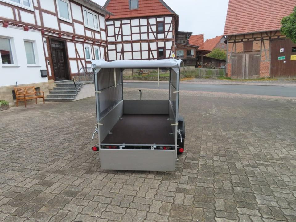 Remorca auto Böckmann PKW-Anhänger, 1000 kg, Plane u. Spriegel 100km/h: Foto 8