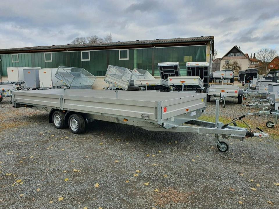 Böckmann PKW-Anhänger, 3500 kg, 13 Zoll, Hochlader - Remorcă platformă: Foto 1 Böckmann PKW-Anhänger, 3500 kg, 13 Zoll, Hochlader - Remorcă platformă: Foto 1