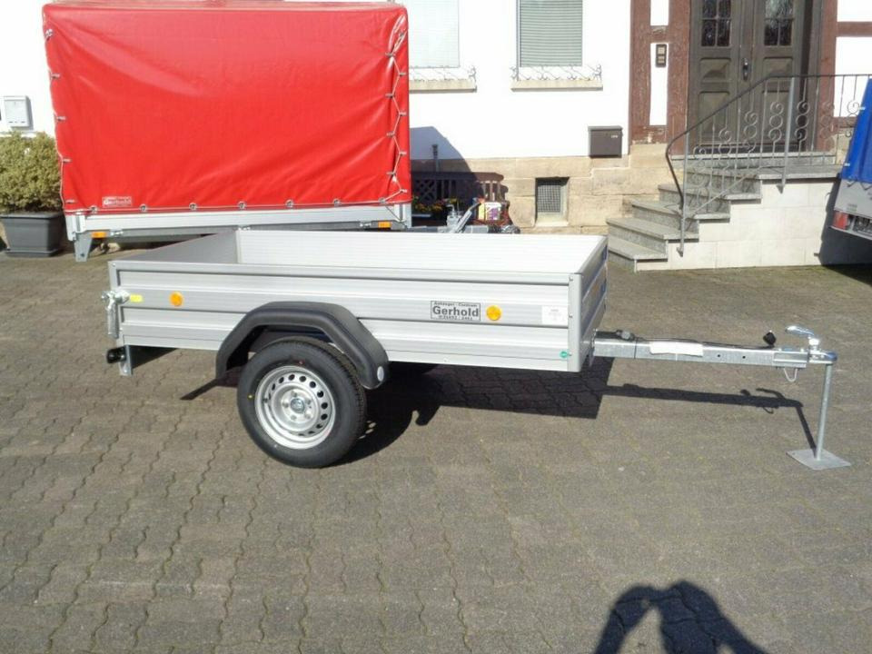 Remorca auto Böckmann PKW-Anhänger , 750 kg, Aluaufbau 100 km/h: Foto 8