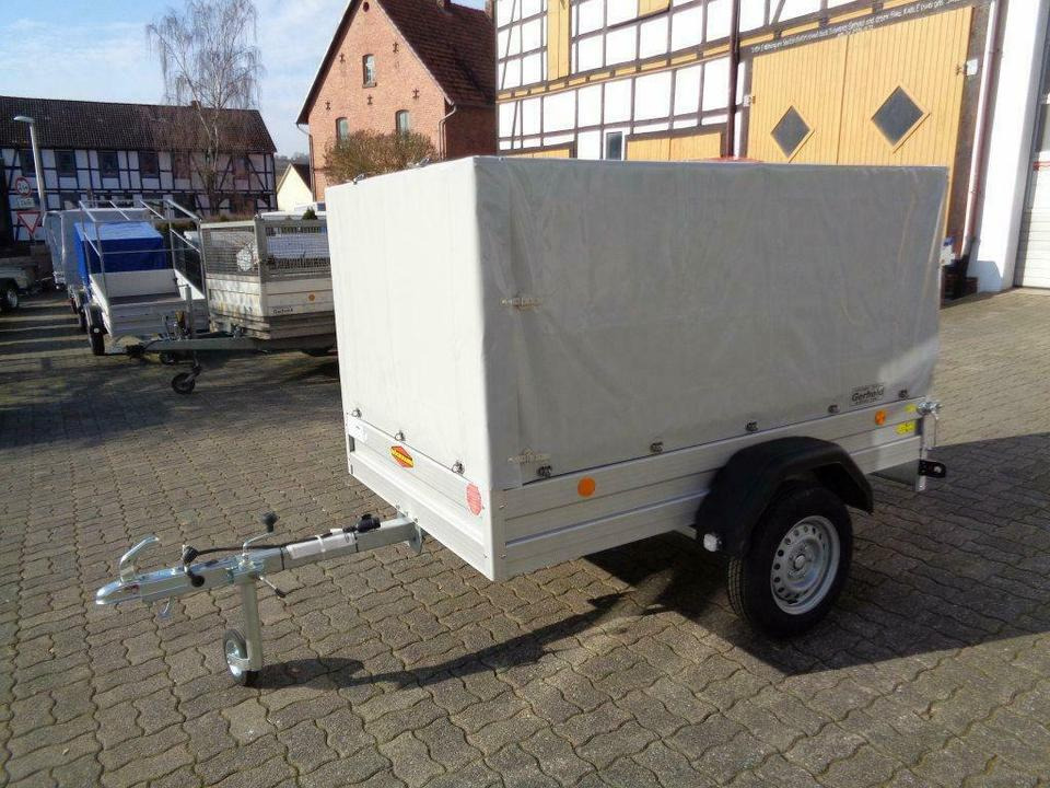 Remorca auto Böckmann PKW-Anhänger 750 kg Plane u. Spriegel 100km/h: Foto 12