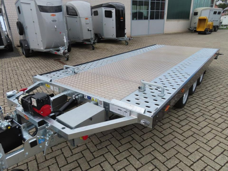 Remorcă transport auto Böckmann PKW-Anhänger, Autotransporter 3,5to. E-Winde 100 km/h: Foto 19