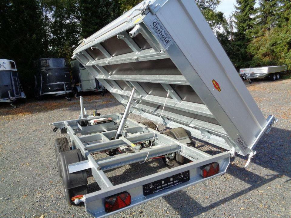 Remorcă basculantă Böckmann PKW-Anhänger Elektro Dreiseitenkipper, 2,7 to: Foto 13