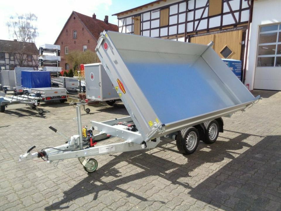 Remorcă basculantă Böckmann PKW-Anhänger Elektro-Dreiseitenkipper, 3,0 to: Foto 9