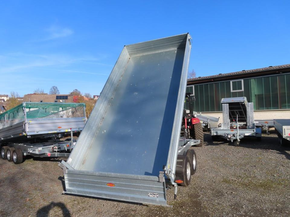 Böckmann PKW-Anhänger Elektro-Dreiseitenkipper 3,5 to Stahlbord. - Remorcă basculantă: Foto 2 Böckmann PKW-Anhänger Elektro-Dreiseitenkipper 3,5 to Stahlbord. - Remorcă basculantă: Foto 2