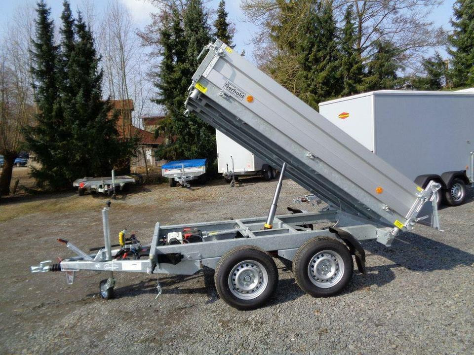 Böckmann PKW-Anhänger Elektro-Dreiseitenkipper DK-AL 2516/27P - Remorcă basculantă: Foto 4 Böckmann PKW-Anhänger Elektro-Dreiseitenkipper DK-AL 2516/27P - Remorcă basculantă: Foto 4