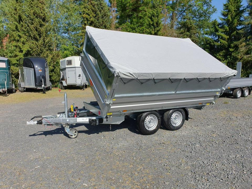 Böckmann PKW-Anhänger Kipper 3,0t Stahlkastenaufsatz - Remorcă basculantă: Foto 2 Böckmann PKW-Anhänger Kipper 3,0t Stahlkastenaufsatz - Remorcă basculantă: Foto 2