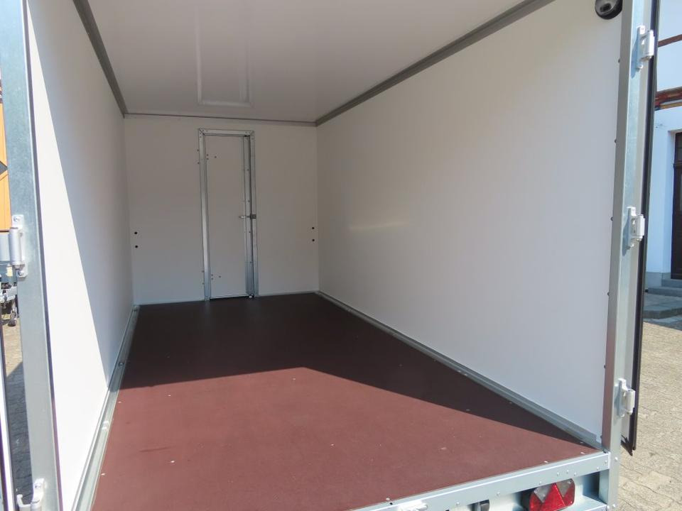 Remorcă furgon Böckmann PKW-Anhänger Kofferanhänger KH 4121/27 F 2,7t Tür: Foto 6