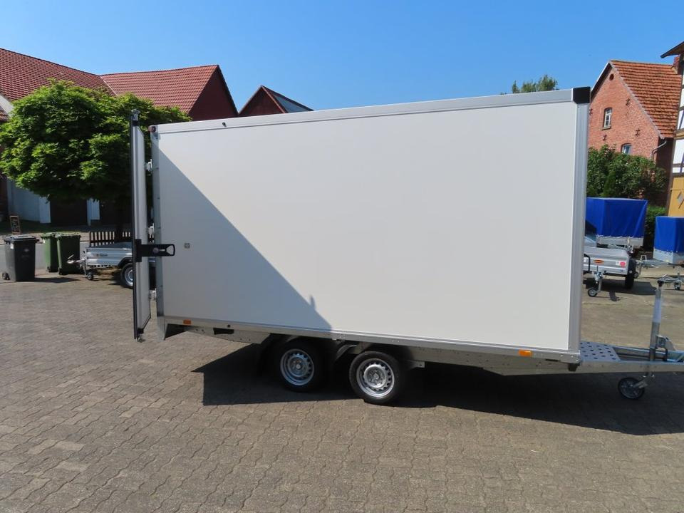 Remorcă furgon Böckmann PKW-Anhänger Kofferanhänger KH 4121/27 F 2,7t Tür: Foto 13