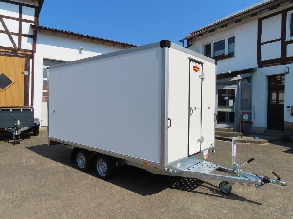 Remorcă furgon Böckmann PKW-Anhänger Kofferanhänger KH 4121/27 F 2,7t Tür: Foto 16