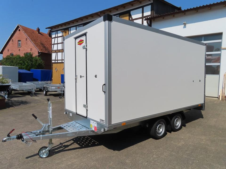 Remorcă furgon Böckmann PKW-Anhänger Kofferanhänger KH 4121/27 F 2,7t Tür: Foto 15
