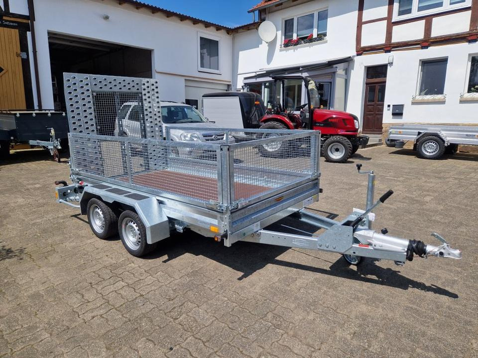 Remorcă transport utilaje Böckmann PKW-Anhänger Maschinentransporter Gitteraufsatz 3,5t: Foto 7