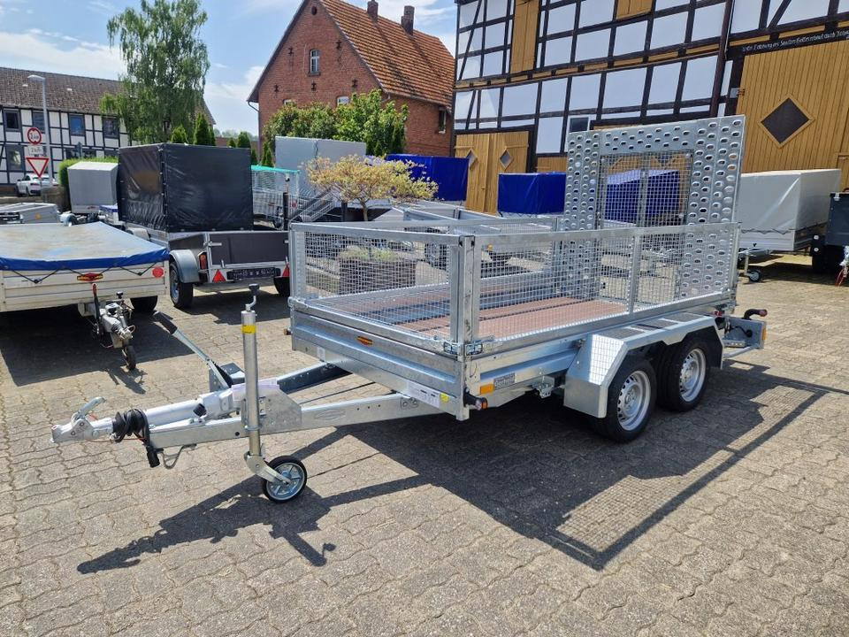 Remorcă transport utilaje Böckmann PKW-Anhänger Maschinentransporter Gitteraufsatz 3,5t: Foto 8