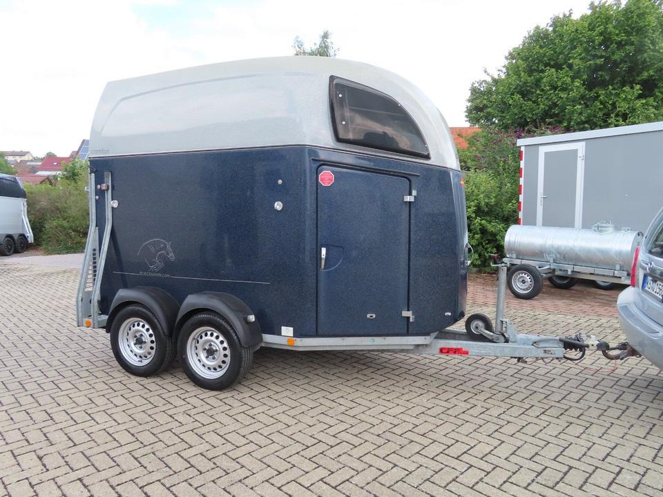 Böckmann, Pferdeanhänger, Comfort, CFF,Aluboden, SaKa, 100 km/h - Remorcă transport cai: Foto 1 Böckmann, Pferdeanhänger, Comfort, CFF,Aluboden, SaKa, 100 km/h - Remorcă transport cai: Foto 1
