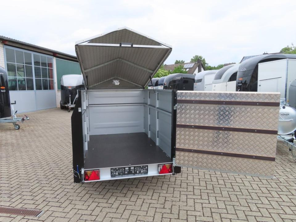 TPV Kleinviehanhänger 1,0t Flügeltür Viehanhänger Ziegen Schafe - Remorcă transport animale: Foto 3 TPV Kleinviehanhänger 1,0t Flügeltür Viehanhänger Ziegen Schafe - Remorcă transport animale: Foto 3