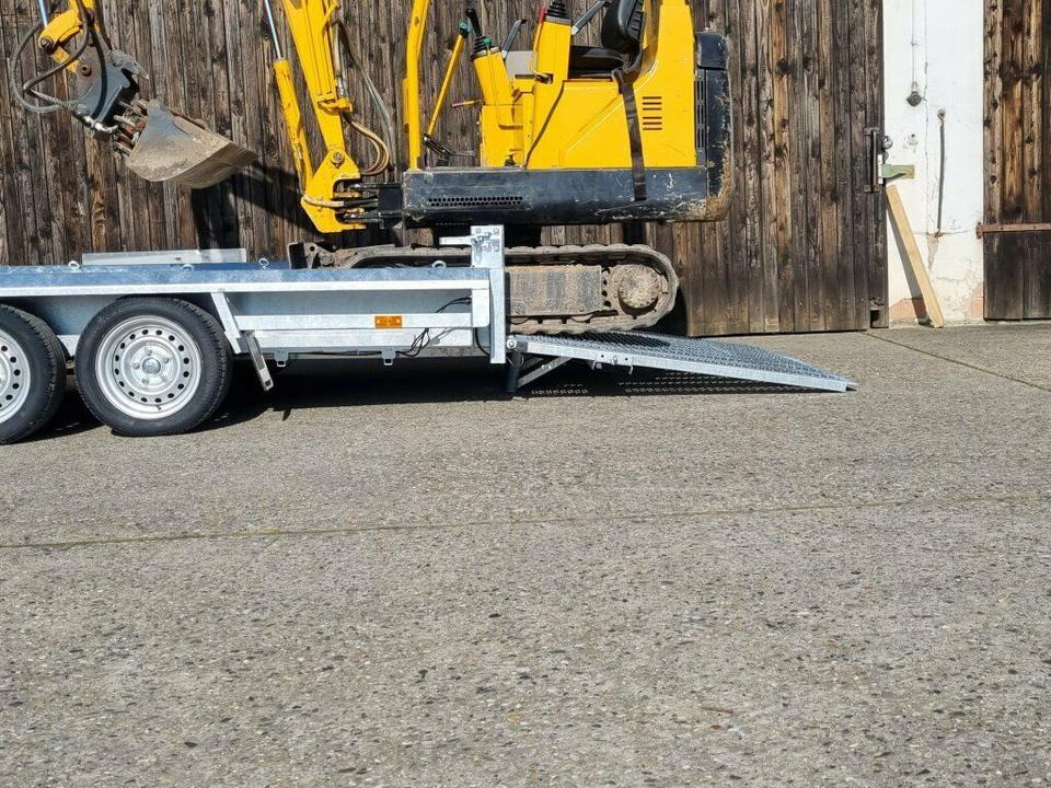 Remorcă transport utilaje Tridem Maschinentransporter 3,5t, PKW-Anhänger 4,8 x 1,8m: Foto 11