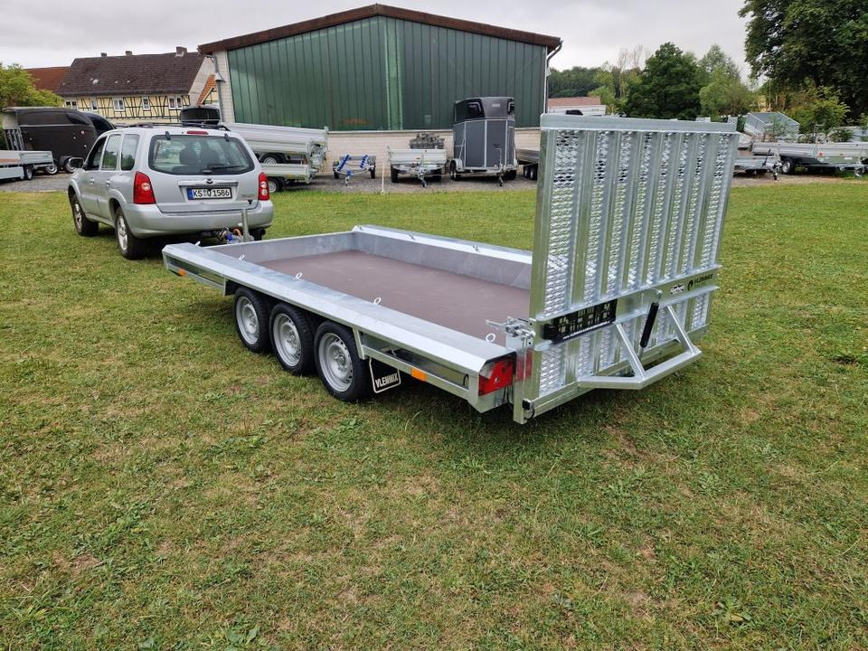 Remorcă transport utilaje Tridem Maschinentransporter 3,5t, PKW-Anhänger 4,8 x 1,8m: Foto 14