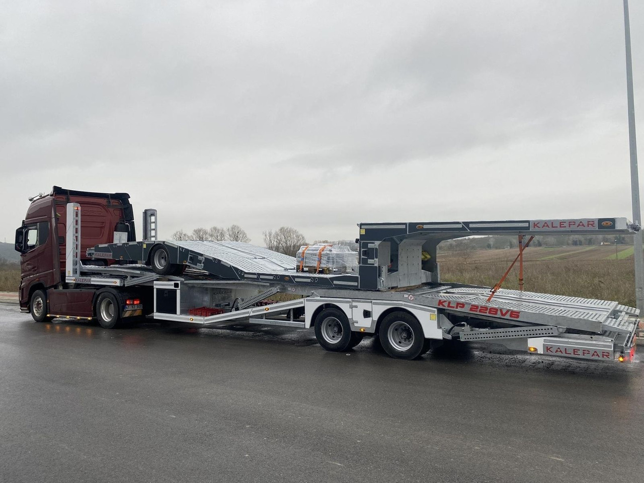 KALEPAR KLP228V6 6er-Autotransporter VDI2700 - Semiremorcă transport auto: Foto 2 KALEPAR KLP228V6 6er-Autotransporter VDI2700 - Semiremorcă transport auto: Foto 2
