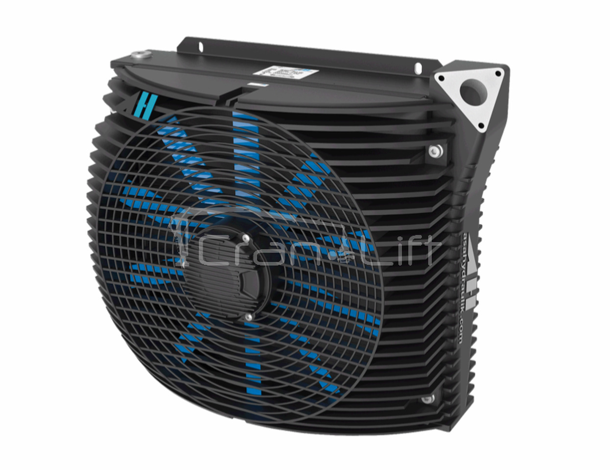 Chłodnica oleju hydraulicznego ASA 0176 / 24V / 250L  ASA0176AD02 - Răcitor ulei pentru Macara montată: Foto 1 Chłodnica oleju hydraulicznego ASA 0176 / 24V / 250L  ASA0176AD02 - Răcitor ulei pentru Macara montată: Foto 1