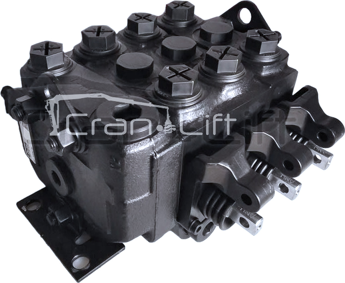 Rozdzielacz Parker F130CF - 3 sekcje - Supapa hidraulica pentru Macara montată: Foto 1 Rozdzielacz Parker F130CF - 3 sekcje - Supapa hidraulica pentru Macara montată: Foto 1