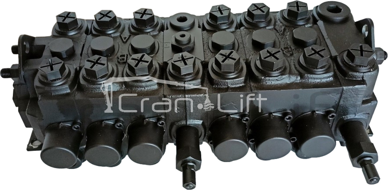 Rozdzielacz Parker F130CF - 6 sekcji / Loglift typ - Supapa hidraulica pentru Macara montată: Foto 2 Rozdzielacz Parker F130CF - 6 sekcji / Loglift typ - Supapa hidraulica pentru Macara montată: Foto 2