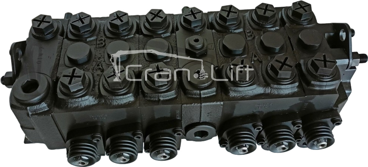 Rozdzielacz Parker F130CF - 6 sekcji / Loglift typ - Supapa hidraulica pentru Macara montată: Foto 3 Rozdzielacz Parker F130CF - 6 sekcji / Loglift typ - Supapa hidraulica pentru Macara montată: Foto 3