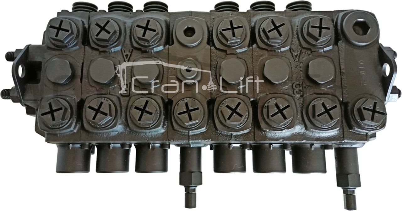 Rozdzielacz Parker F130CF - 6 sekcji / Loglift typ - Supapa hidraulica pentru Macara montată: Foto 1 Rozdzielacz Parker F130CF - 6 sekcji / Loglift typ - Supapa hidraulica pentru Macara montată: Foto 1