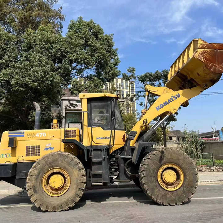 100% Original komatsu Wa470-3 Wheel Loader on Sale Used Japan Brand komatsu Wa380 470 Large Wheel Loader Export - Încărcător frontal pe pneuri: Foto 1 100% Original komatsu Wa470-3 Wheel Loader on Sale Used Japan Brand komatsu Wa380 470 Large Wheel Loader Export - Încărcător frontal pe pneuri: Foto 1