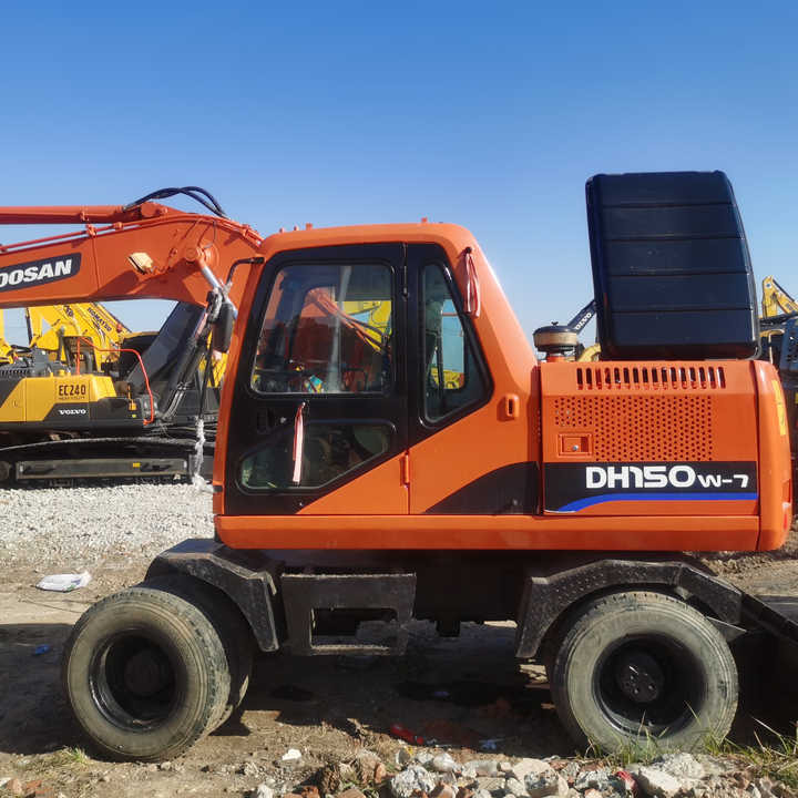 Used Digger Doosan Dh150w-7 Construction Machinery Construction Digger Used Doosan Dh150w-7 Cheap Excavator - Excavator pe şenile: Foto 1 Used Digger Doosan Dh150w-7 Construction Machinery Construction Digger Used Doosan Dh150w-7 Cheap Excavator - Excavator pe şenile: Foto 1