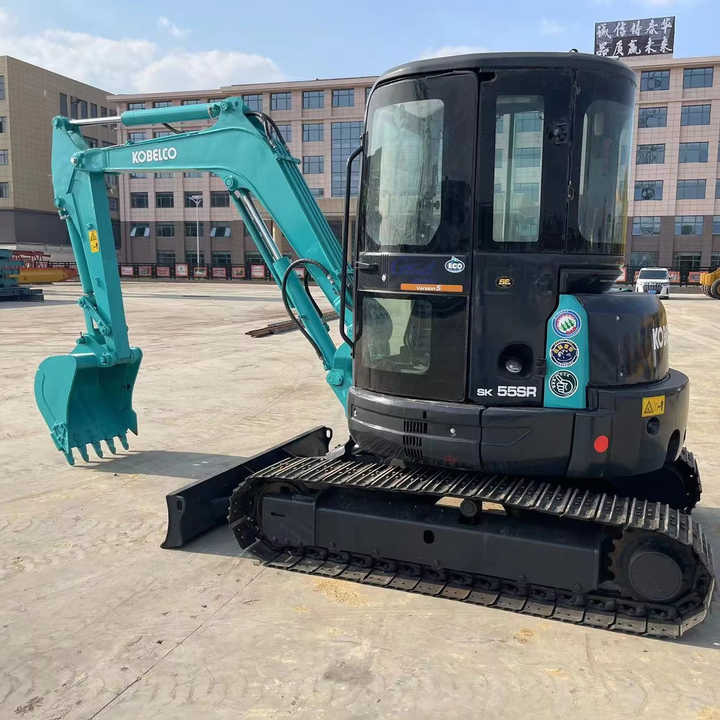 Used Mini Kobelco Sk55 5tons Excavator for Sale Used Construction Machinery Export - Excavator: Foto 1 Used Mini Kobelco Sk55 5tons Excavator for Sale Used Construction Machinery Export - Excavator: Foto 1